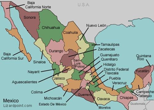 kort segir Mexíkó