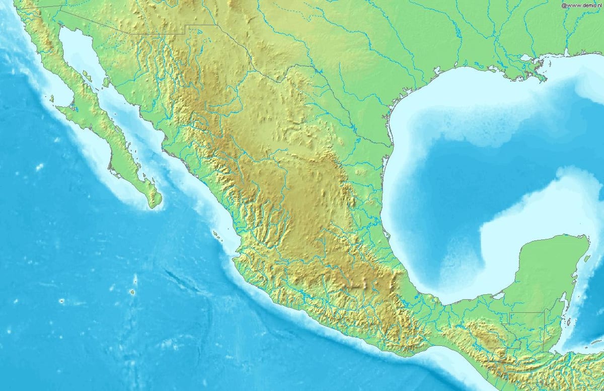 kort af Mexíkó landslagi
