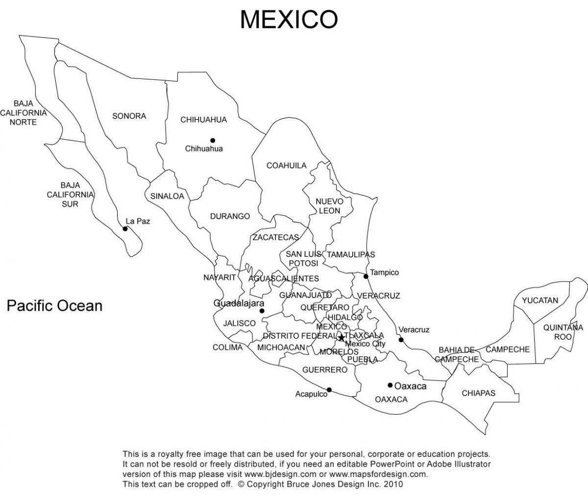 Mexíkó rekinn earth kort