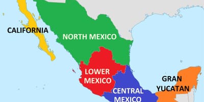 Segir Mexíkó kort