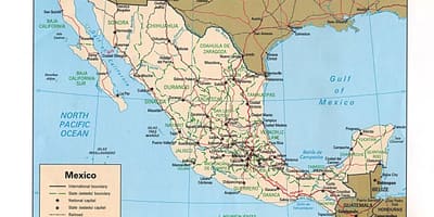 Kortlagning Mexíkó