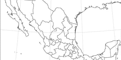 Mexíkó kort autt