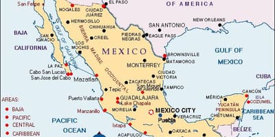 Mexíkó kort frí
