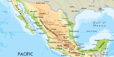 Mexíkósku kort