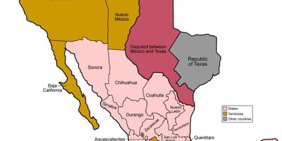 Upprunalega mexíkóskur kort